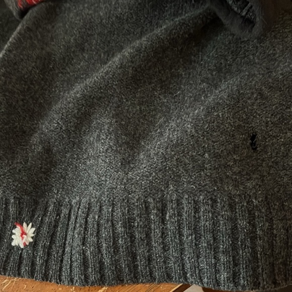 Woolrich Lambs Wool Sweater Sz Med - Picture 9 of 10